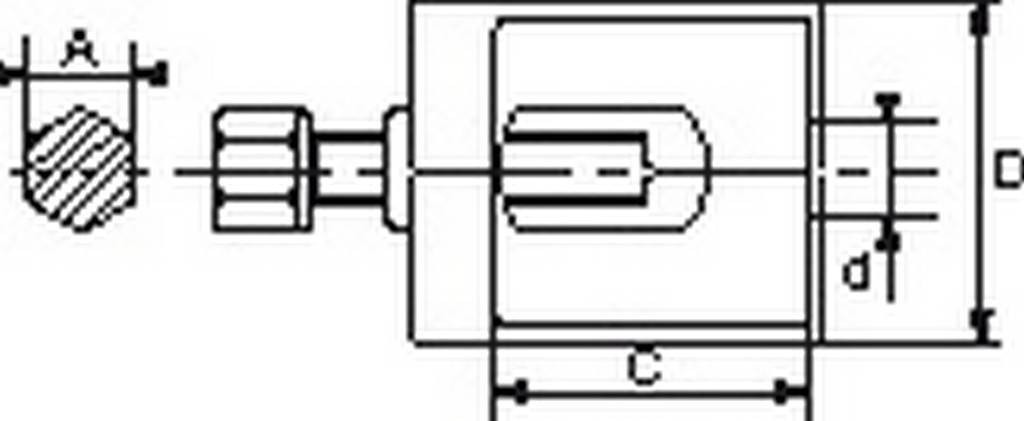 EXTRACTEUR DE ROTULES DIRECTION SPHERIQUE SAM OUTILLAGE - 733VL7N