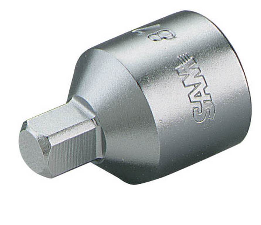 DOUILLE DE VIDANGE CARRE MALE 10,5 MM SAM OUTILLAGE - 87110