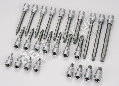 DOUILLES SAM OUTILLAGE TOURNEVIS 1/2 XZN : COFFRET -CP-SDJ