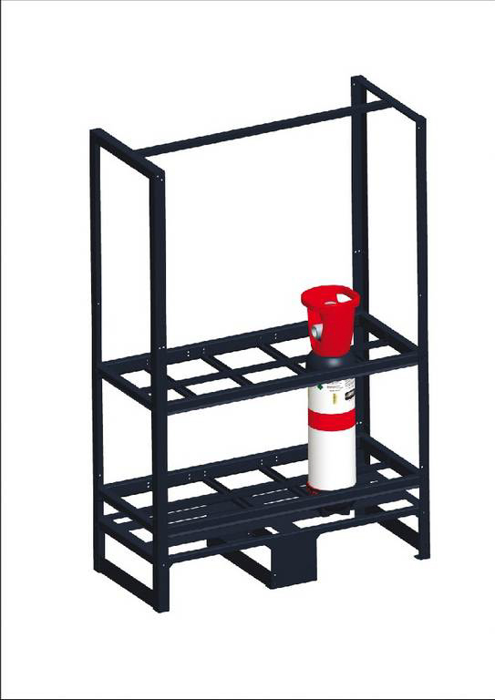 PEA RACK 6 BOUTEILLES 9L 300 BARS SAM OUTILLAGE - PEARACK9