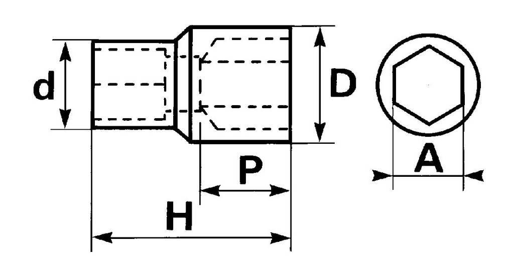 DOUILLE 1/4 6 PANS 10 MM SAM OUTILLAGE - R10