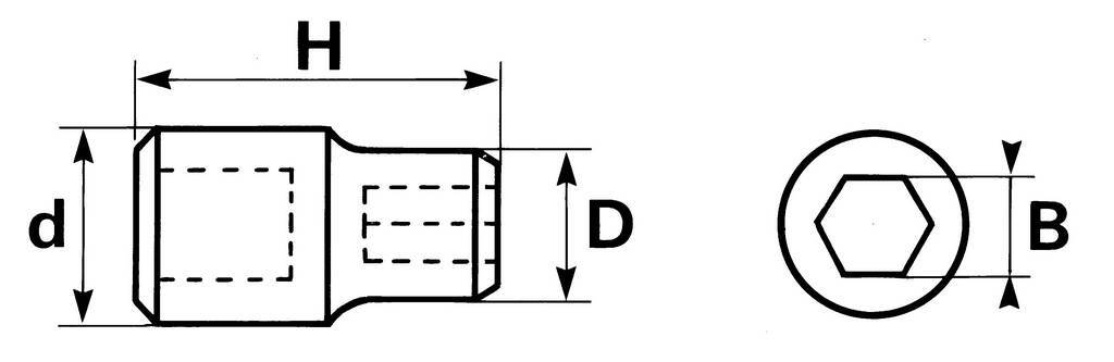 DOUILLE 1/4 PORTE-EMBOUT 1/4 SAM OUTILLAGE - RD1