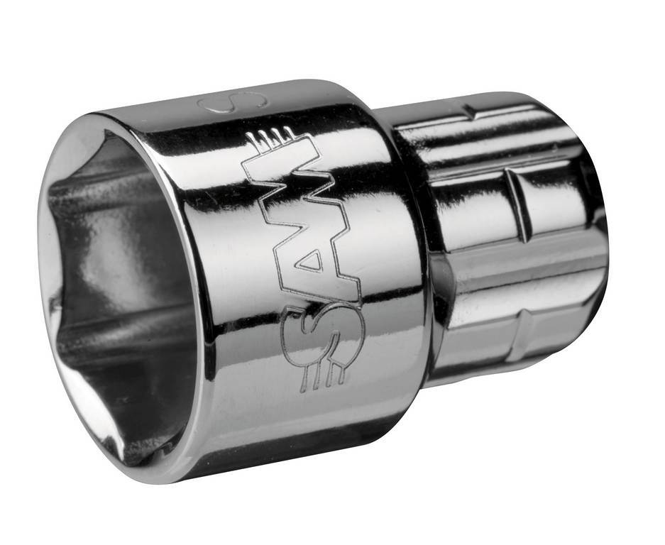 DOUILLE TRAVERSANTE 1/2 6P SD 19 MM SAM OUTILLAGE - SHS19