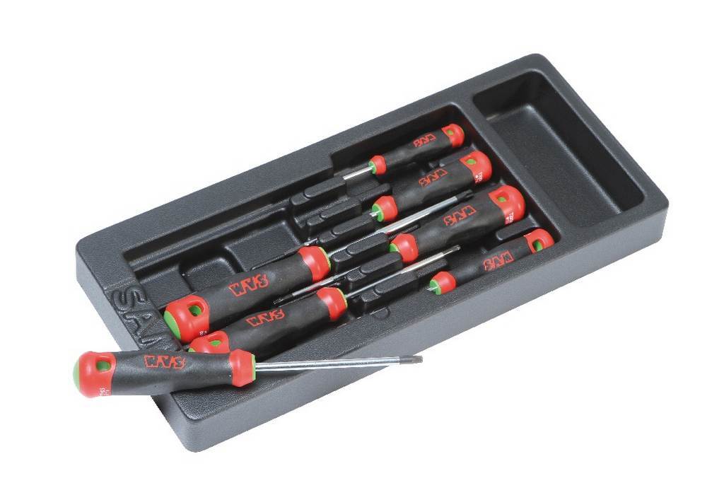 MODULE DE 7 TOURNEVIS S1 TORX SAM OUTILLAGE - T3M