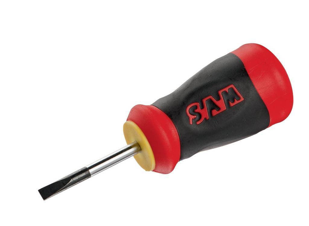 TOURNEVIS BIMATIERE S1 FENTE ELECTRICIEN 4X25 SAM OUTILLAGE - T4E25