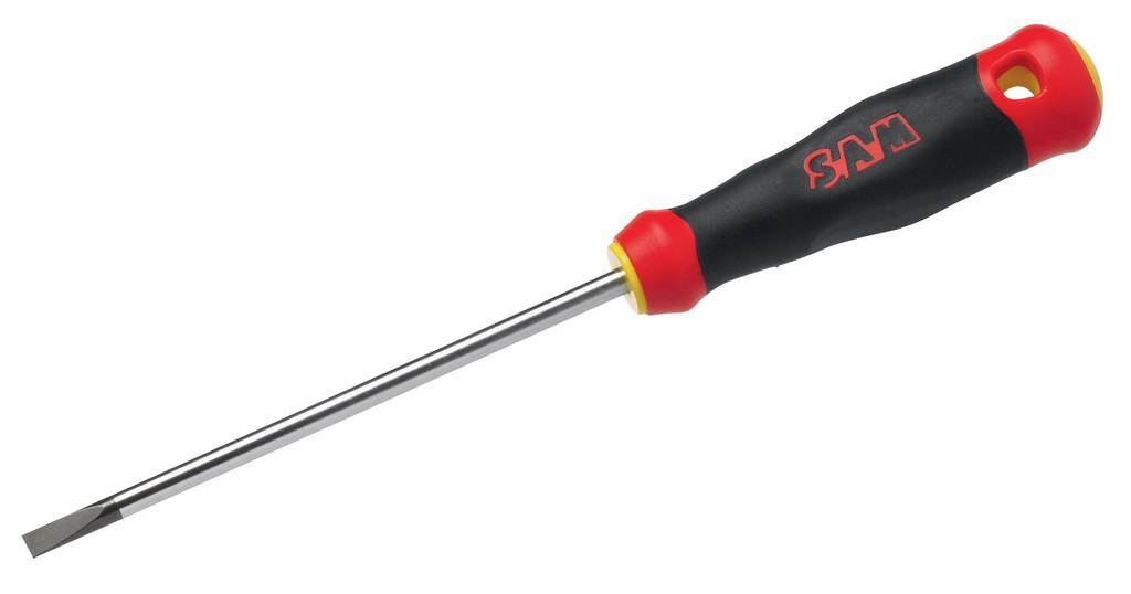 TOURNEVIS BIMATIERE S1 FENTE ELECTRICIEN 5,5X125 SAM OUTILLAGE - T55E125