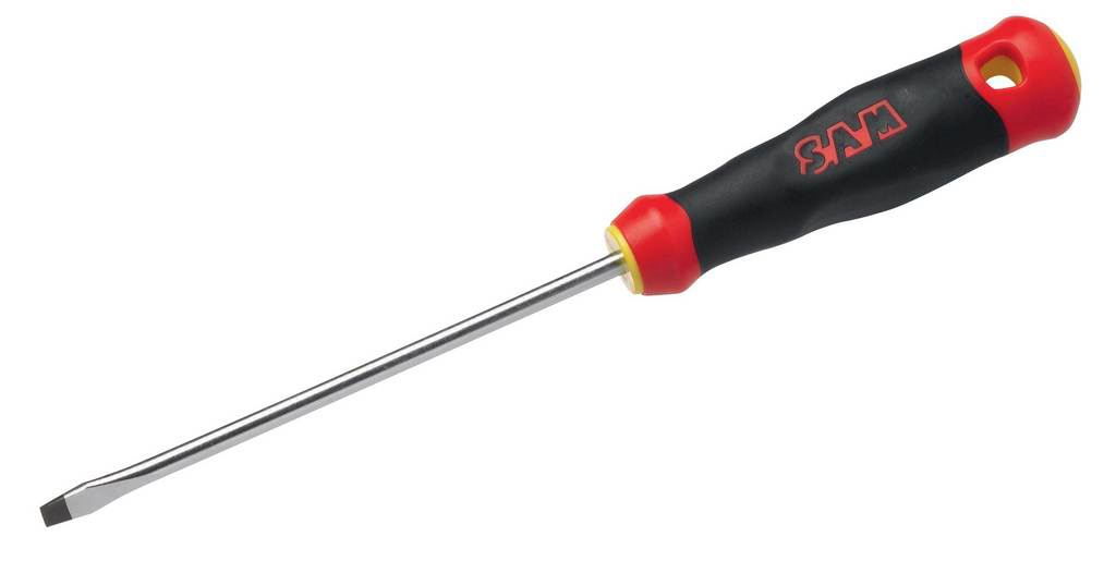 TOURNEVIS BIMATIERE S1 FENTE MECANICIEN 6,5X100 SAM OUTILLAGE - T65M100
