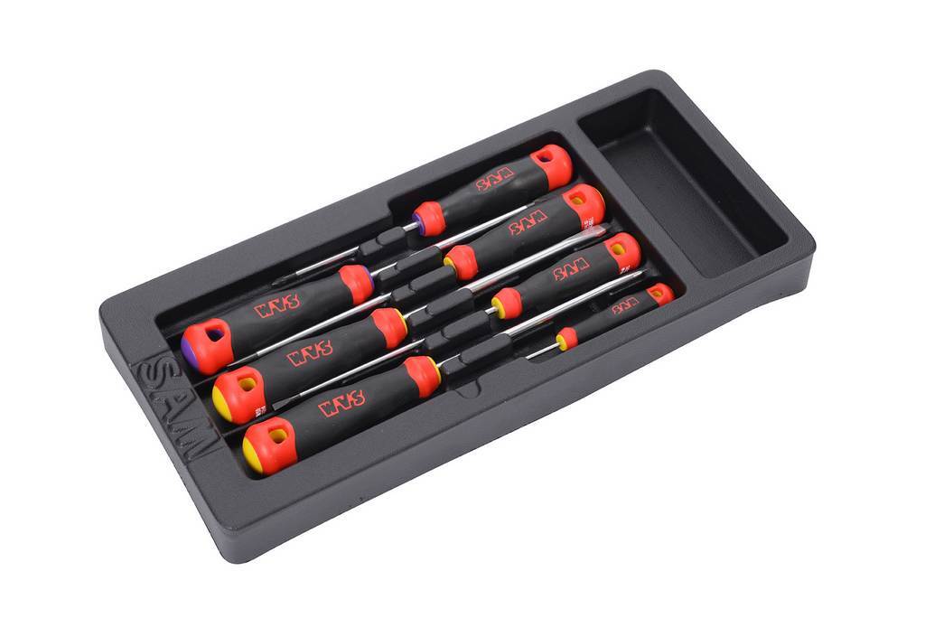 TOURNEVIS S1 FENTE POZIDRIV MODULE DE 7 SAM OUTILLAGE - TPZJ7M