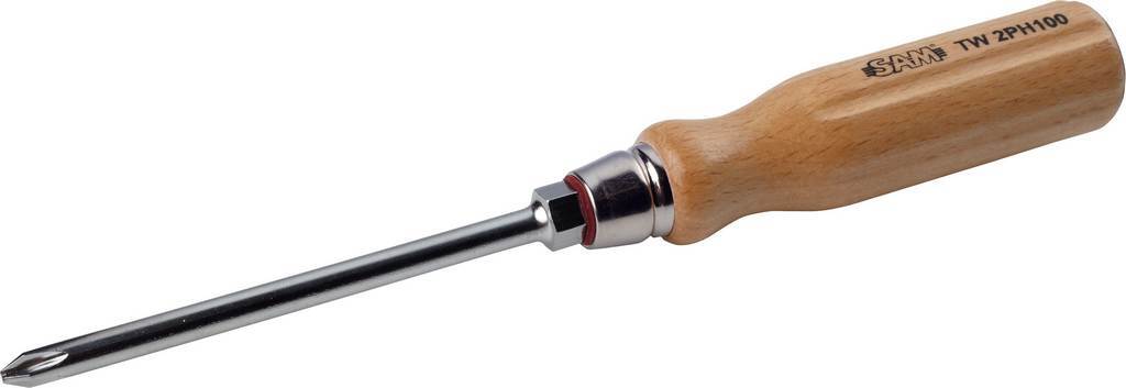 TOURNEVIS BOIS FENTE PH3 150 MM SAM OUTILLAGE - TW3PH150