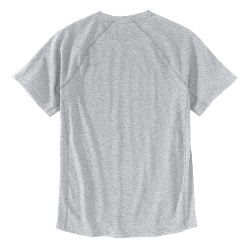 T-shirt Force Flex Pocket Manches Courtes Gris HGY - CARHARTT - 104616