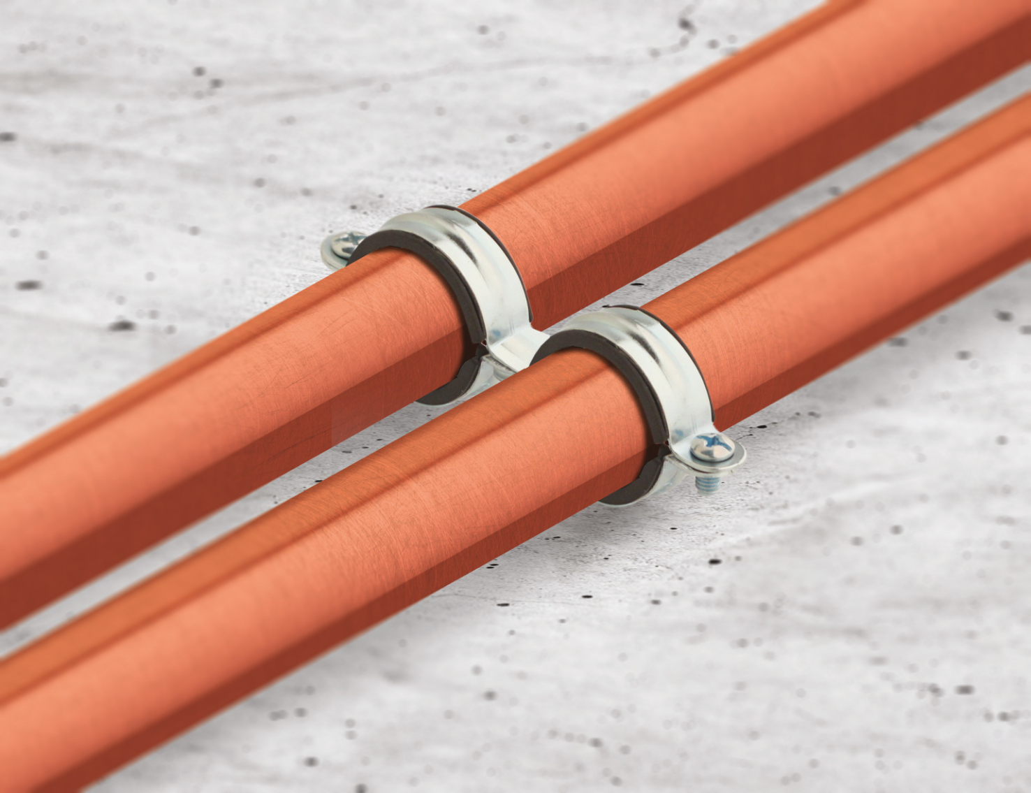 50 colliers de plomberie isophoniques premium doubles - Ø12 - SCELL-IT - CDIPLUS12