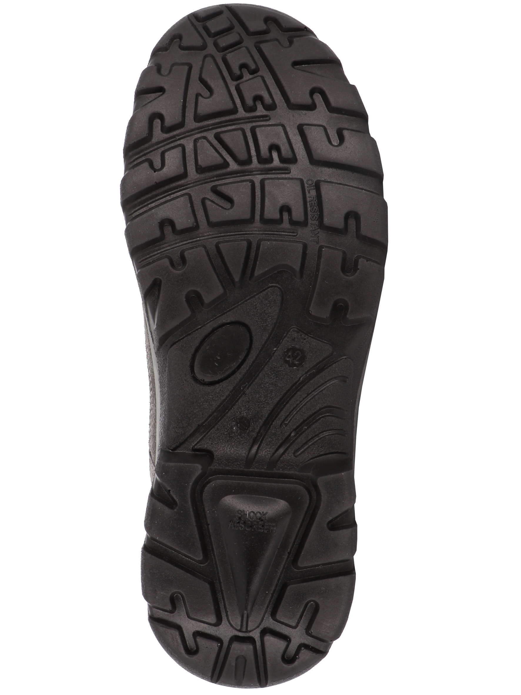 Chaussures basses cuir croûte velours S1PL FO SR - SINGER - ALBI