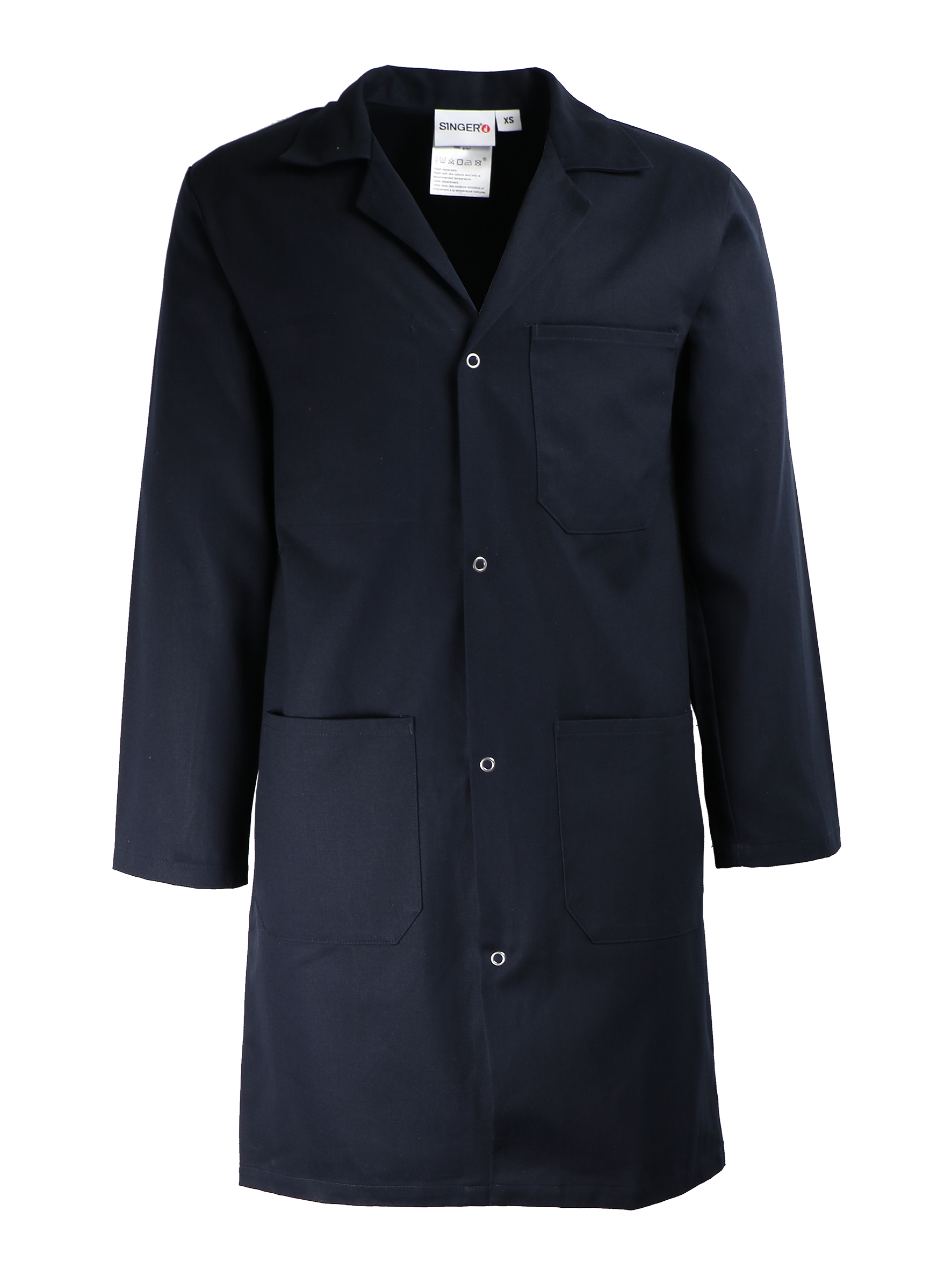 Blouse de travail 100% coton 300 g/m² - SINGER - LABBLUE