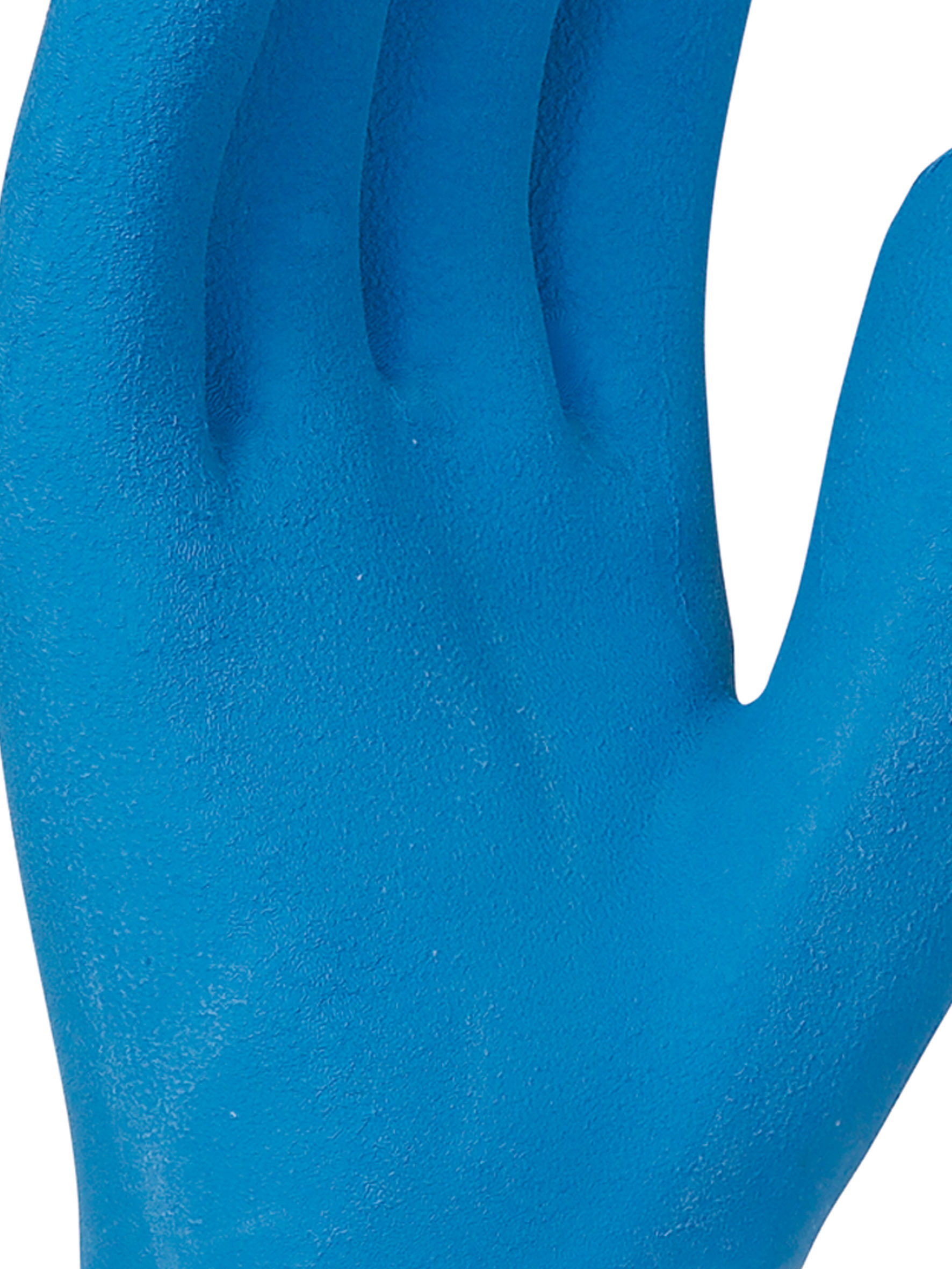 Gant latex bleu avec support coton cousu - SINGER - LAT3130