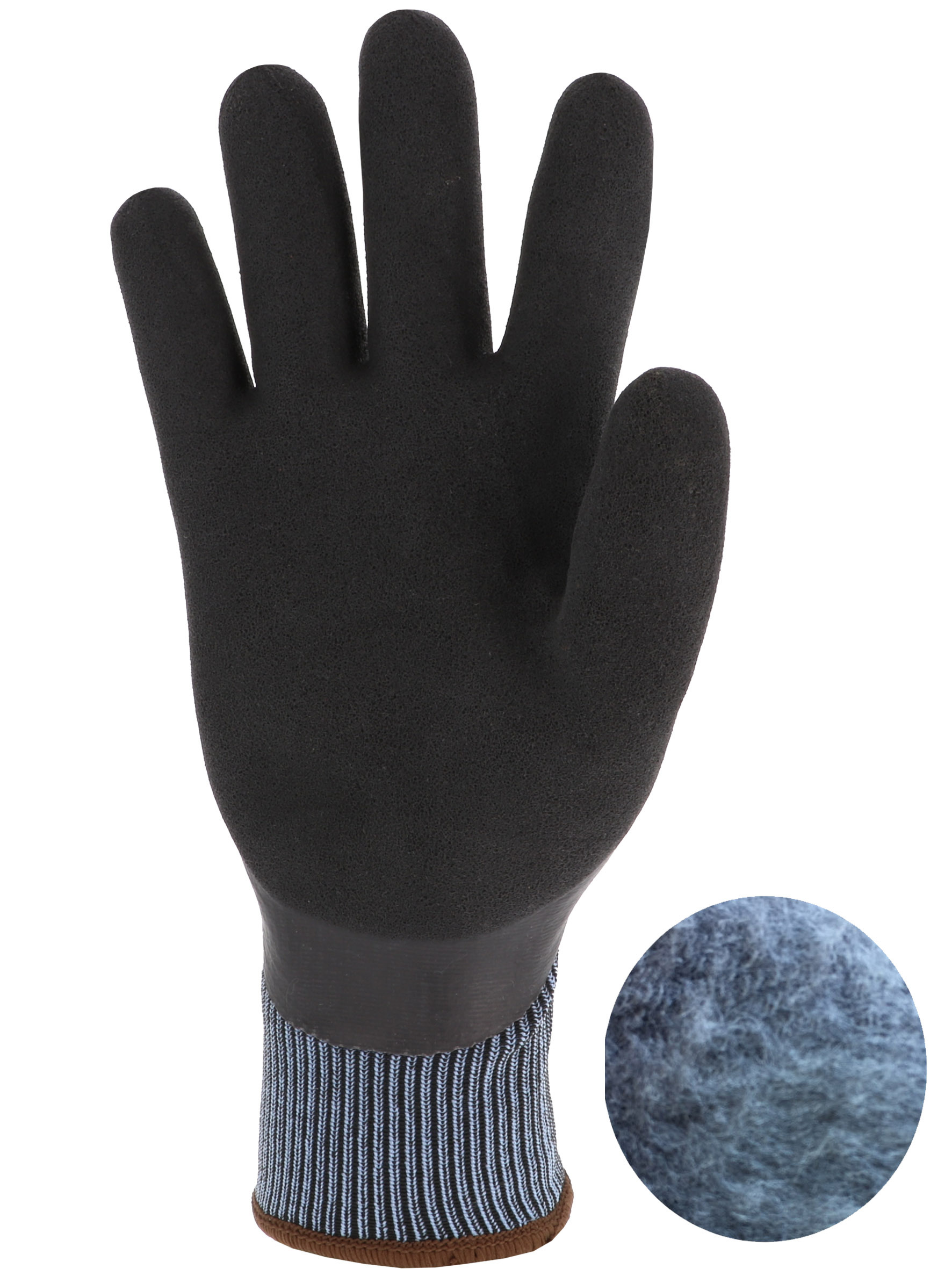 Gants nylon enduits latex double coucheDoublé acrylique- SINGER - LAT57