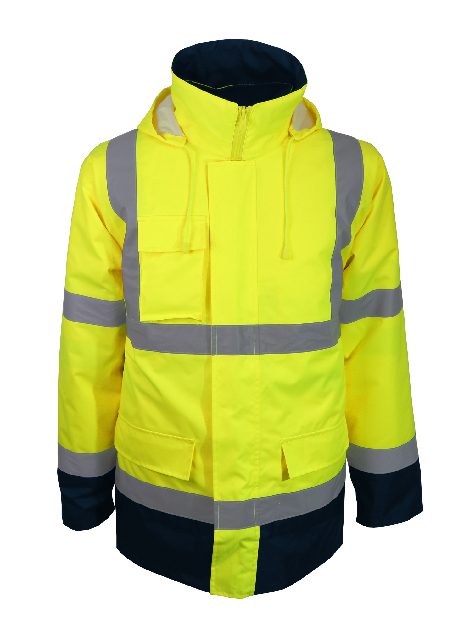 Parka haute visibilité 100% polyester Oxford enduit TPU - SINGER - PACA
