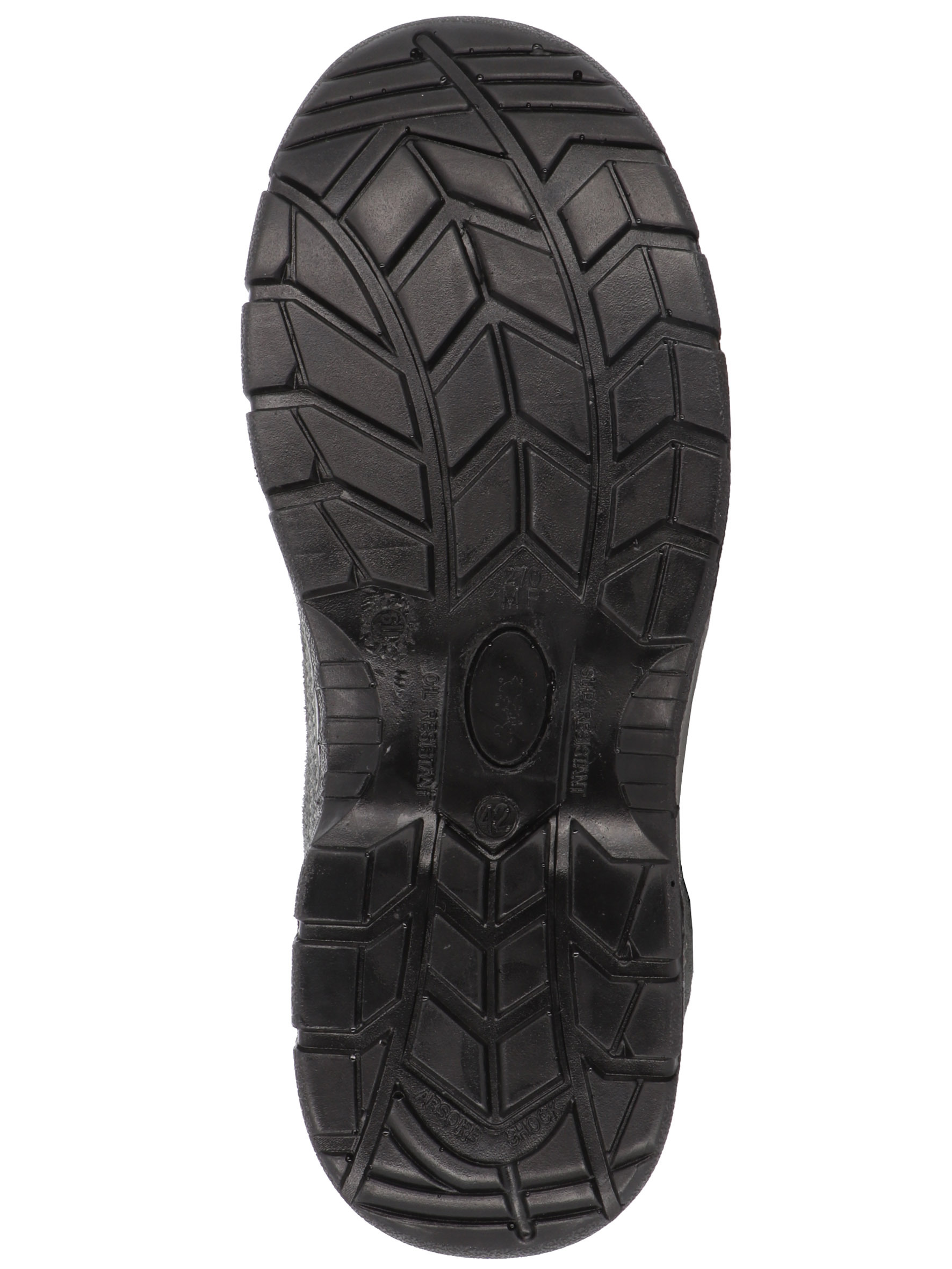 Chaussures basses cuir croûte velours S1P FO SR - SINGER - RODI