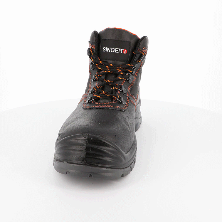 Chaussures hautes cuir grainé S3 SRC - SINGER - ROMA