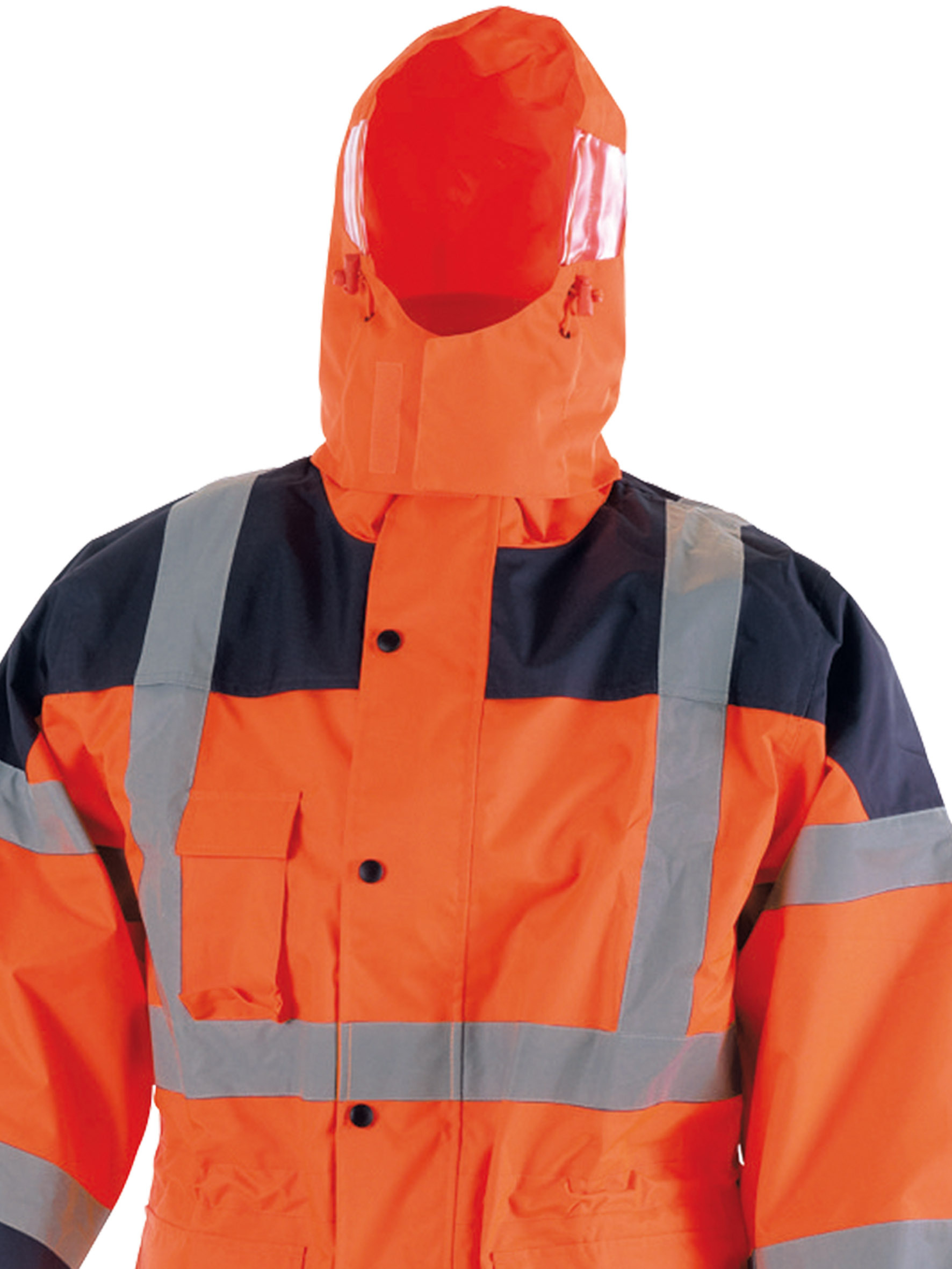 Complet de pluie manteau+pantalon Polyester enduit PU Taille 4XL - SINGER - VILO