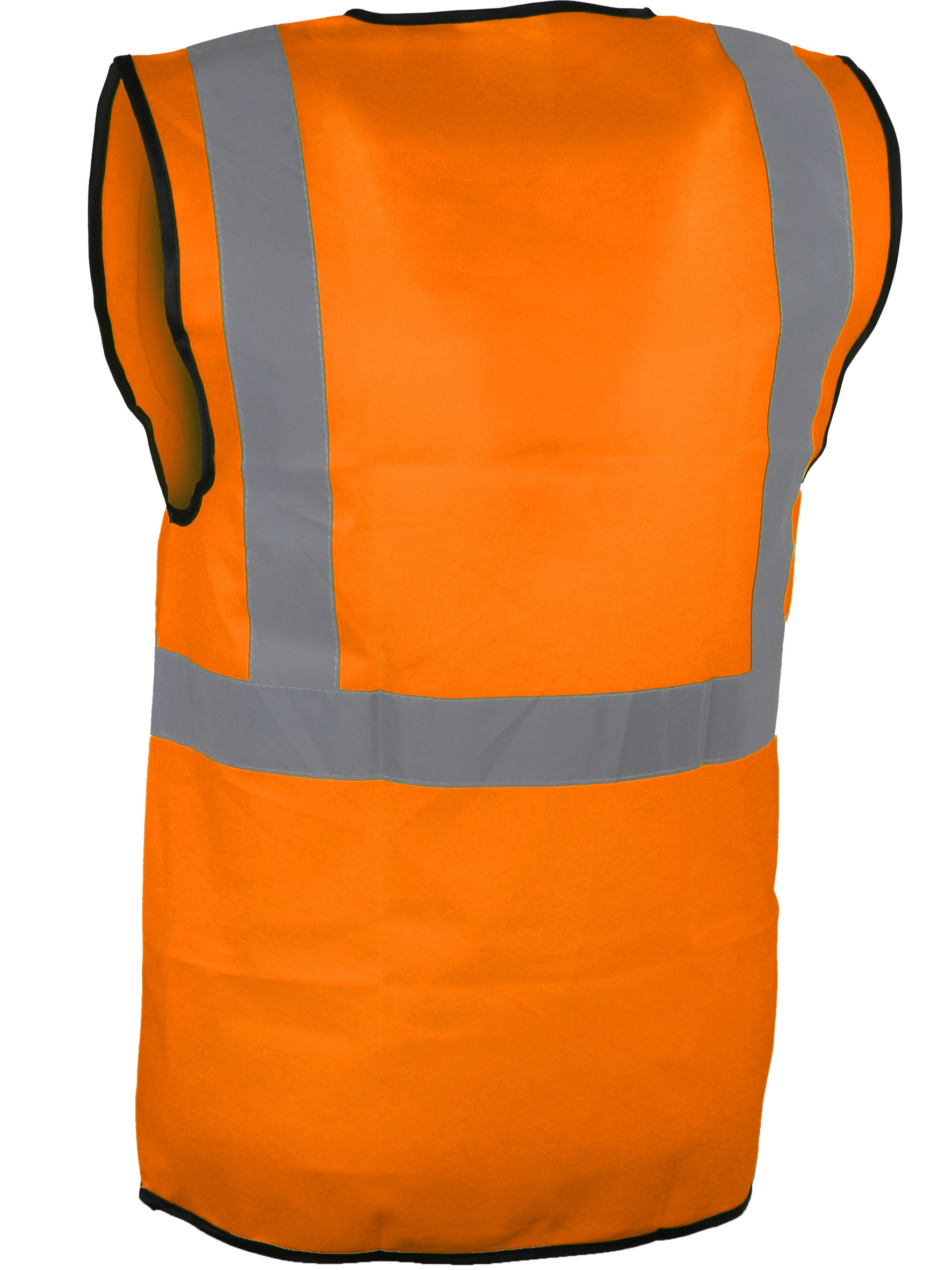Gilet haute visibilité orange avec fermeture auto-agrippante - SINGER - VPLGILO