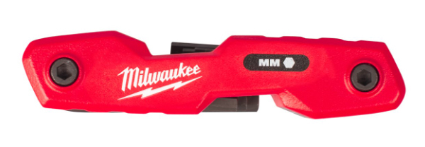 SET DE CLÉS HEXAGONALES MÂLES 6 PANS 8 PIÈCES MILWAUKEE - 4932480978