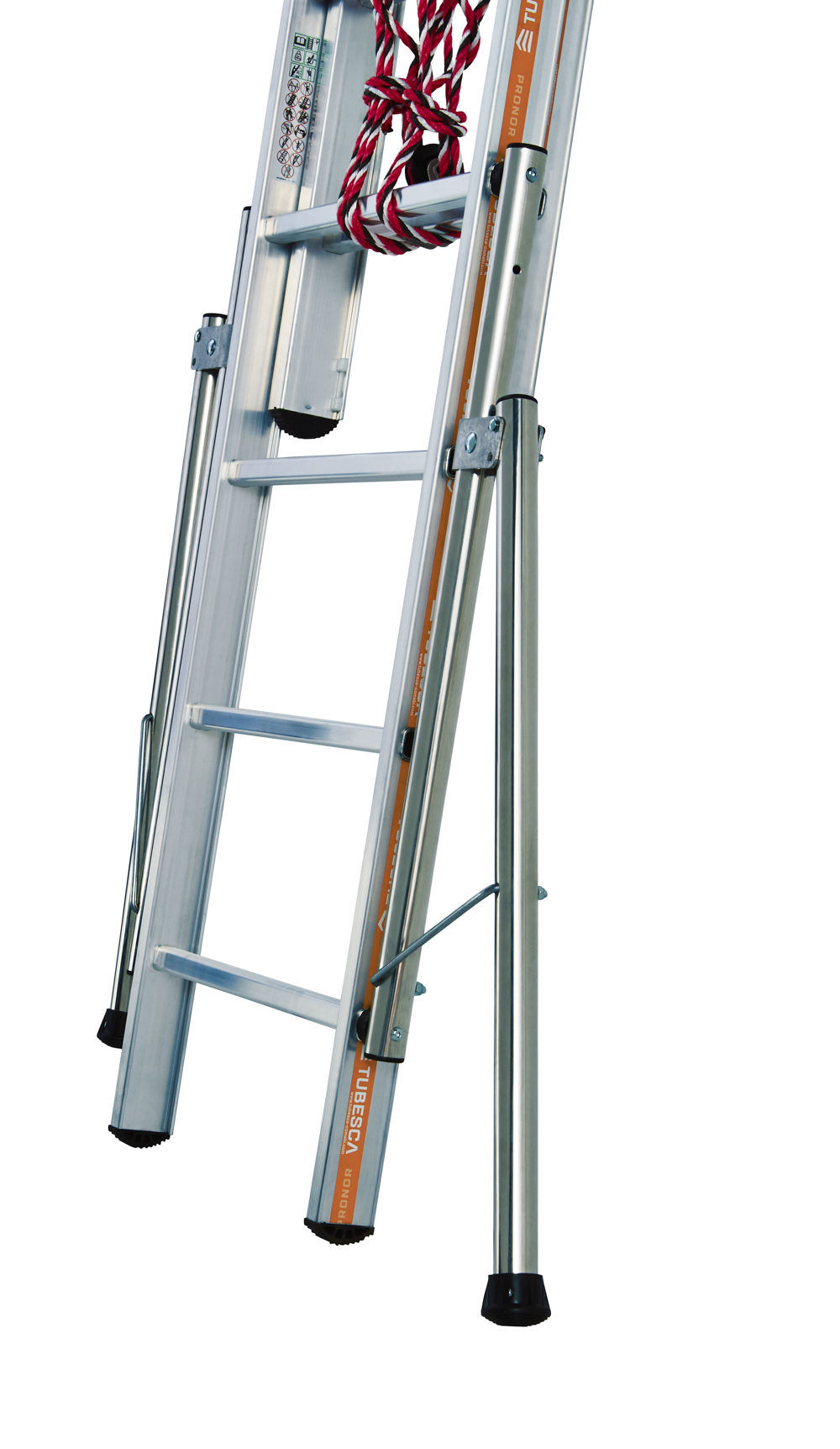 ÉCHELLE PRONOR COULISSE CORDE 3 PLANS ACCES 13.67M - TUBESCA COMABI - 01233118
