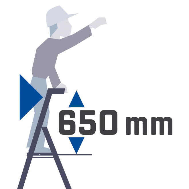 MARCHEPIED PRO 9 MARCHES ACCES À 3.98M - TUBESCA COMABI - 02370009