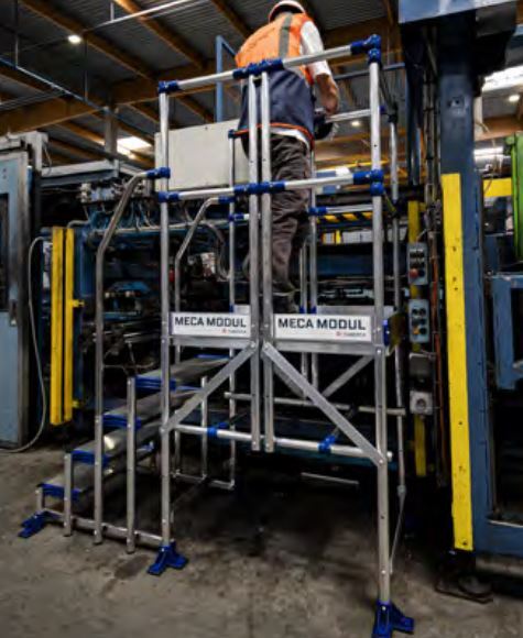 Plateforme MECA MODUL 5 marches - Lg 2 m - Accès 2,96 m - 2 GC - TUBESCA COMABI - 02380524