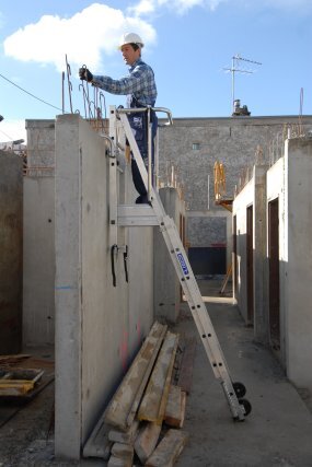 ÉCHELLE D'APPUI PREMUR ALU - TRAVAIL 4.64m - TUBESCA COMABI - 02422200