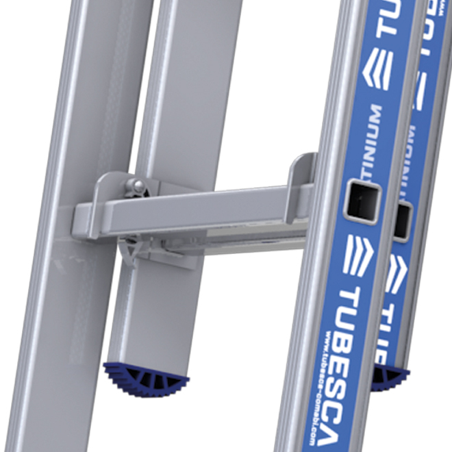 ÉCHELLE PLATINIUM COULISSE 2 PLANS ACCÈS 3.84M - TUBESCA COMABI - 02422806
