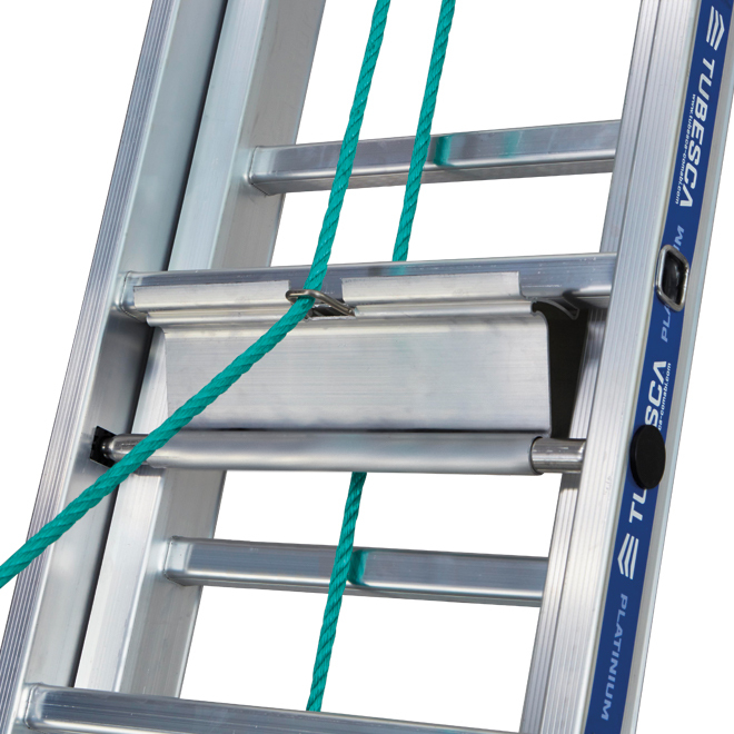 ÉCHELLE PLATINIUM 300 COULISSE À CORDE 2 PLANS ACCÈS 5.83M - TUBESCA COMABI - 02432310