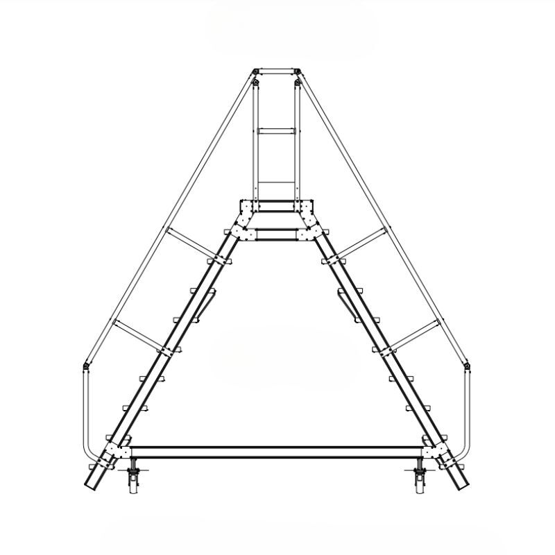 Passerelle mobile 60 degrés - hauteur 230 cm- TUBESCA COMABI - 05910009