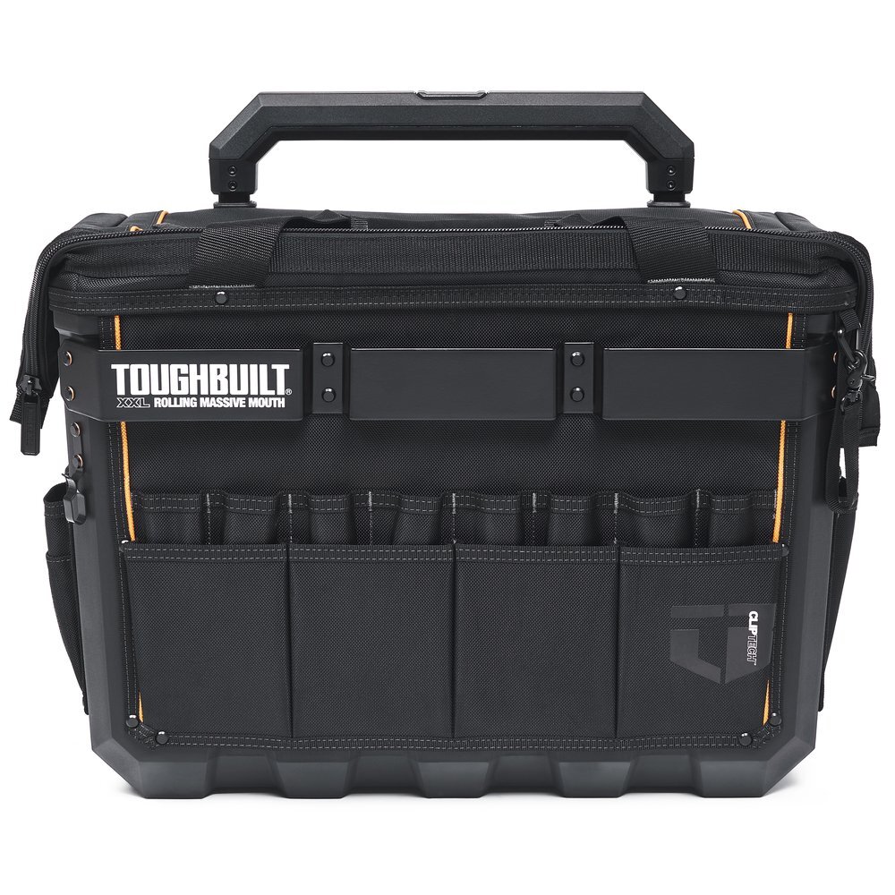 Sac à outils sur roulettes TOUGHBUILT Hard Body Massive Mouth XXL 550mm/22 - TBCT6122 