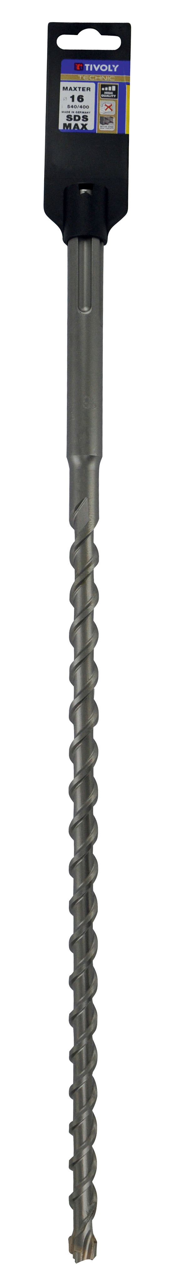 Foret bétons Maxter4 -SDS MAX -L540mm (Clip SDS brochable) / L: 540 Ø: 14 TIVOLY - 10905831400