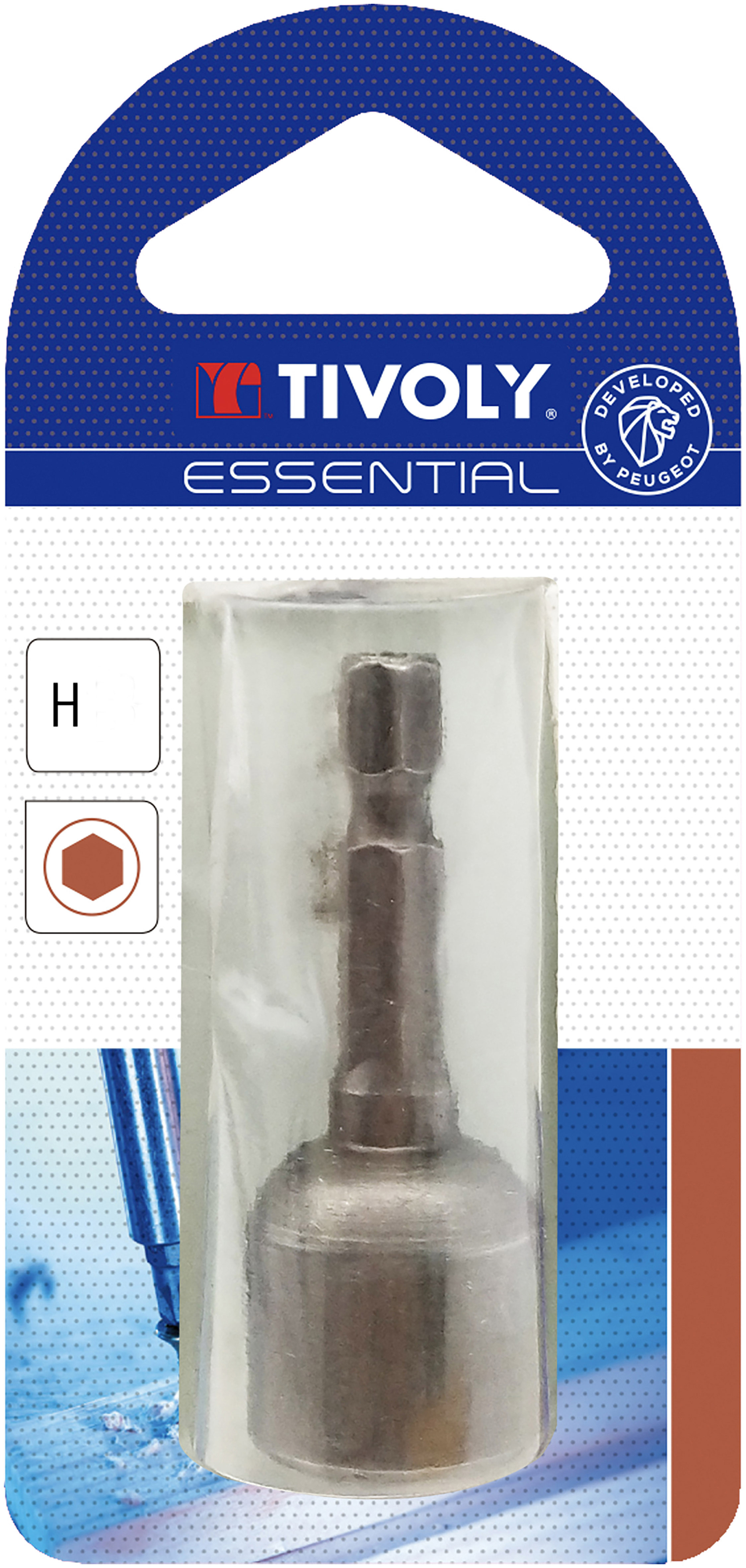 Noix de serrage magnétique (Blister) N°: N8 / L: 38 TIVOLY - 11501920800