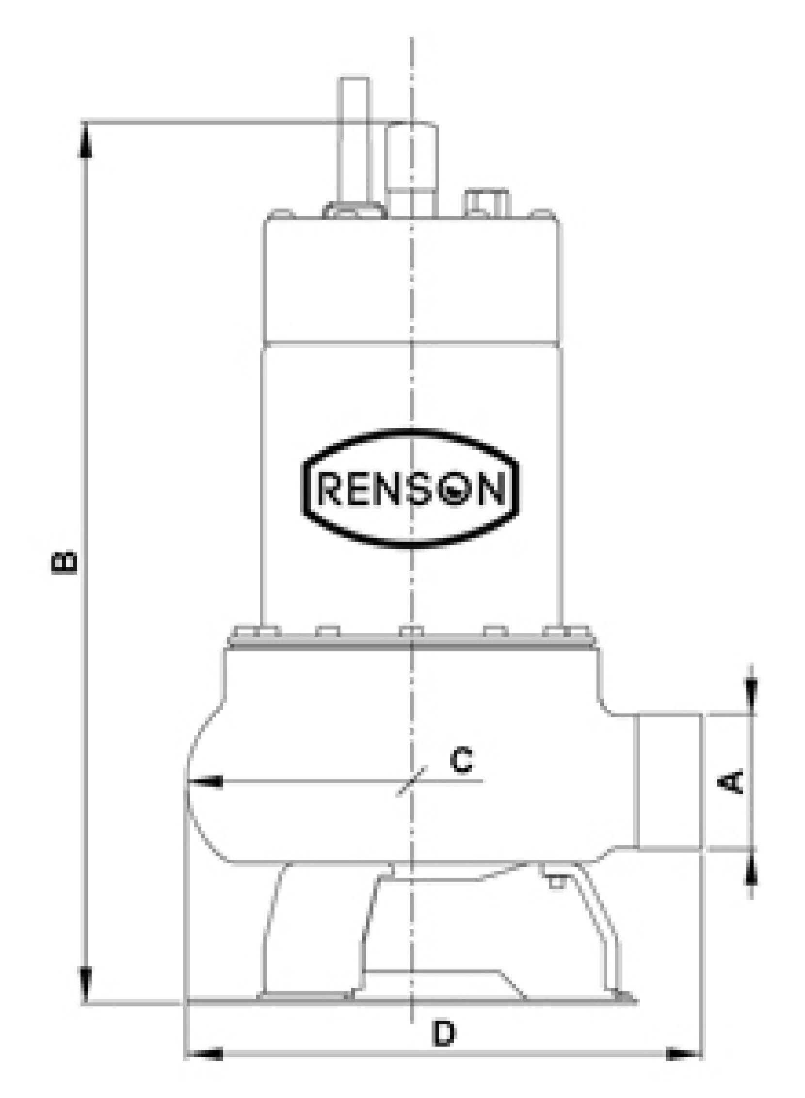 POMPE DE RELEVAGE 230V 0,75KW INOX EAUX CHARGEES - RENSON - 111080