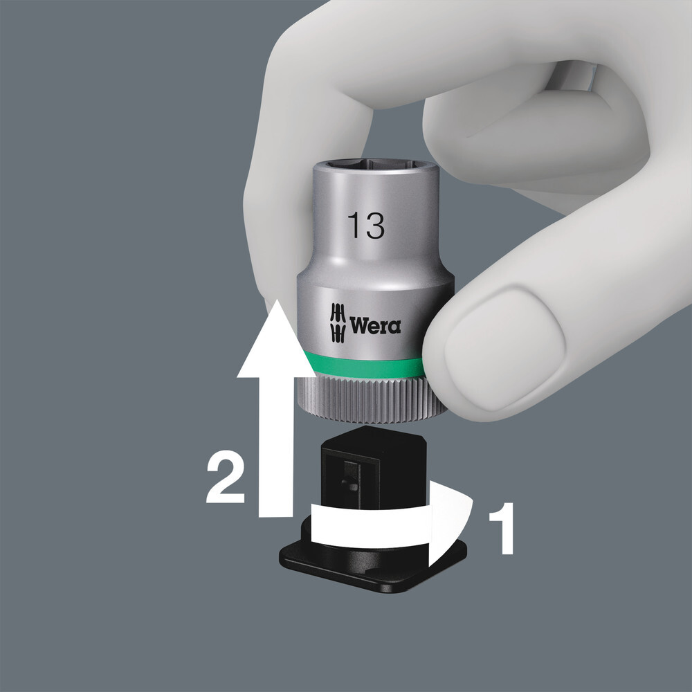 Zyklop Jeu de douilles à embout Zyklop avec fonction de retenue 8767 C TORX HF 1 WERA - 05004202001