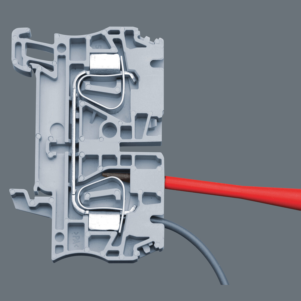 Tournevis VDE isolé pour vis cruciformes, avec lame à diamètre réduit 162 iS PH 2 x 100 mm WERA - 05006451001