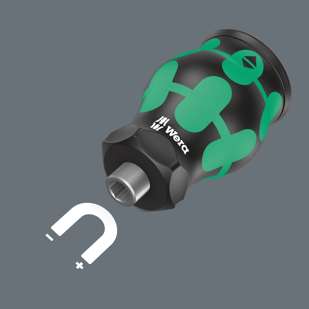 Tournevis porte-embouts Kraftform Kompakt Stubby réserve d'embouts 4 Wera - 05008877001