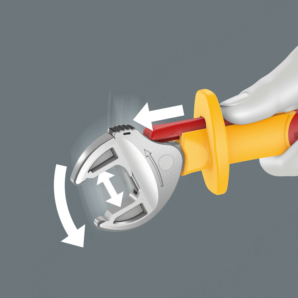 Clé à fourche auto-ajustable 6004 Joker VDE L Wera - 05020153001