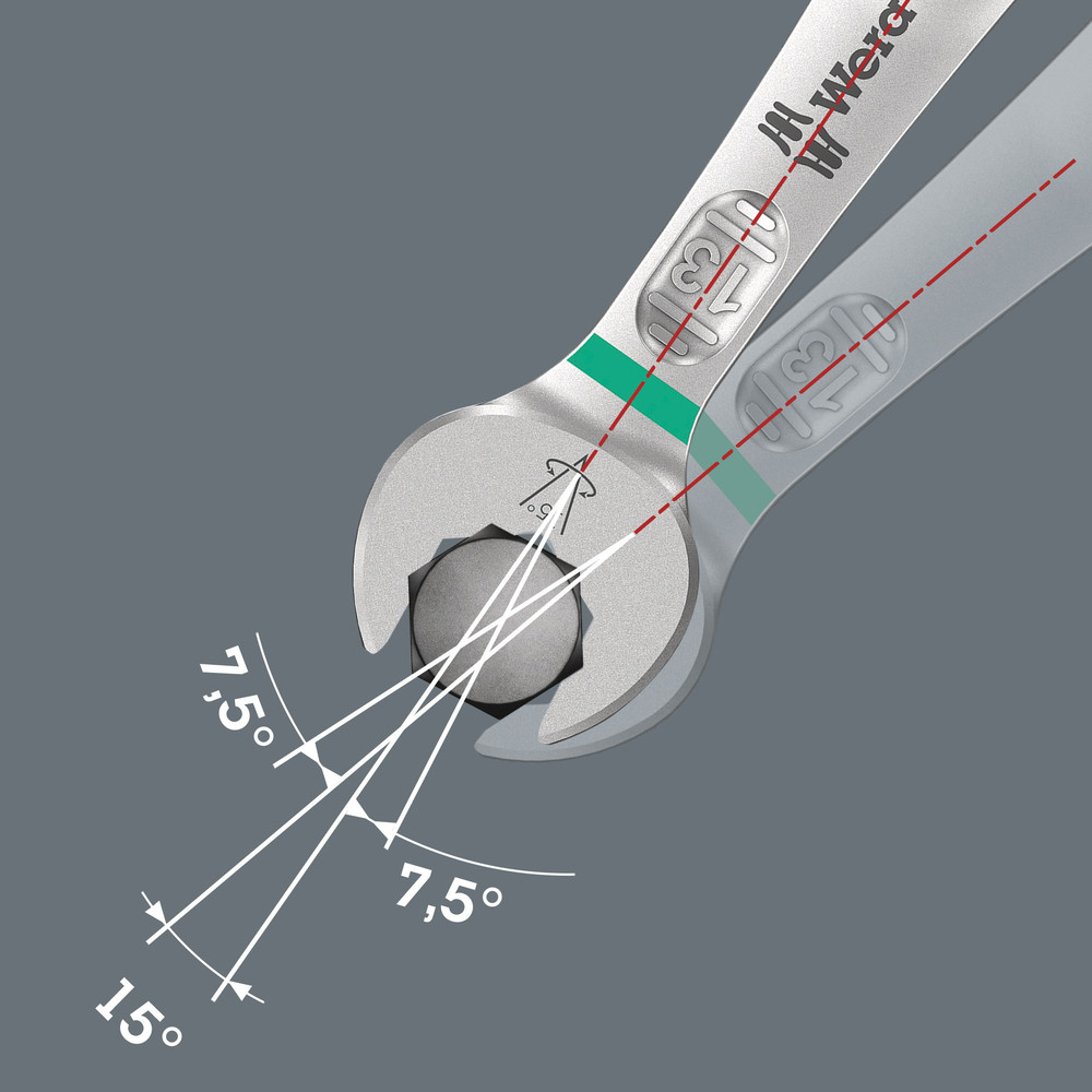 Clés double fourche Joker 6005 Joker 8 + 9 Wera - 05020311001
