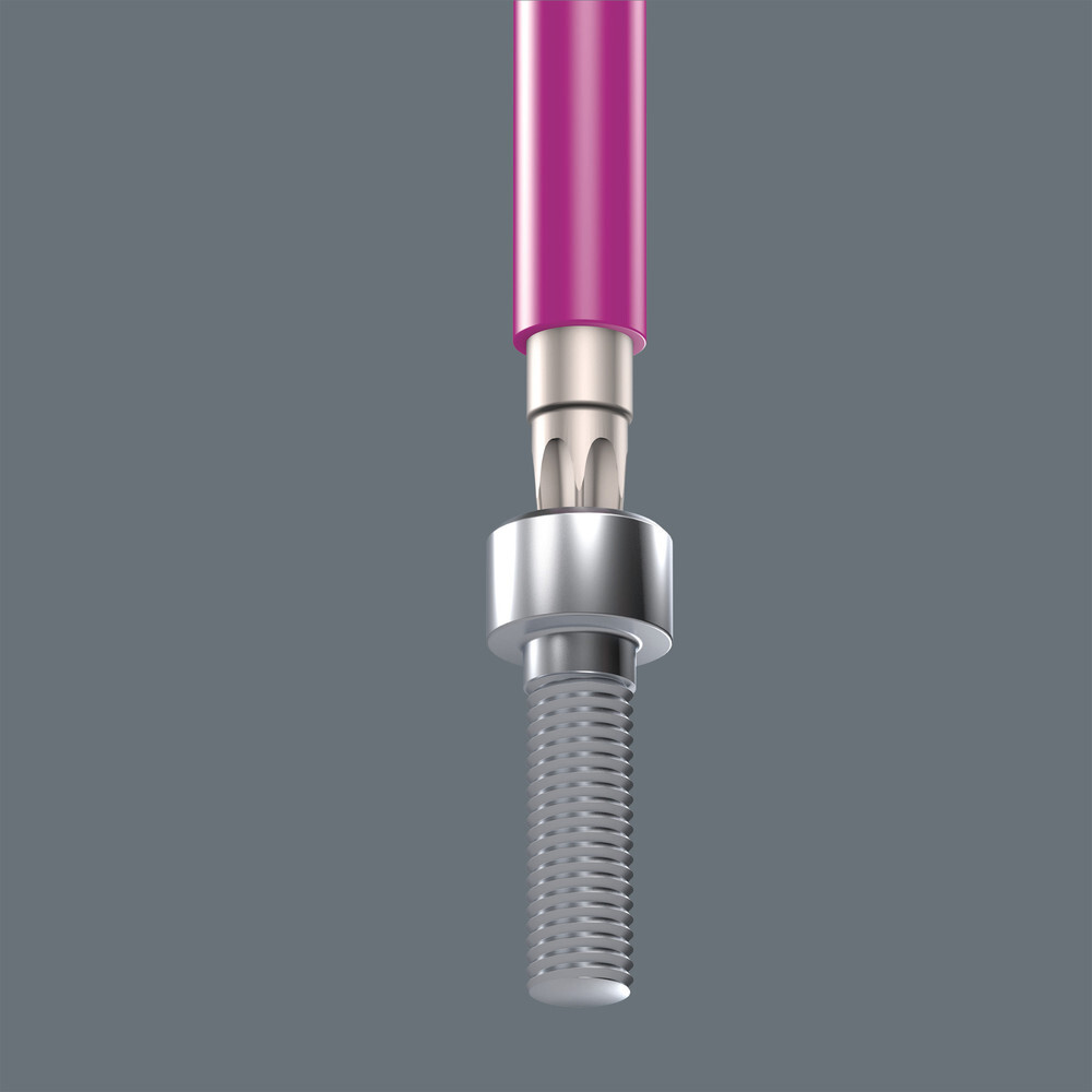 Clés mâles coudées avec fonction de retenue, version longue, acier inoxydable 3967 SXL HF TORX 25 WERA - 05022685001