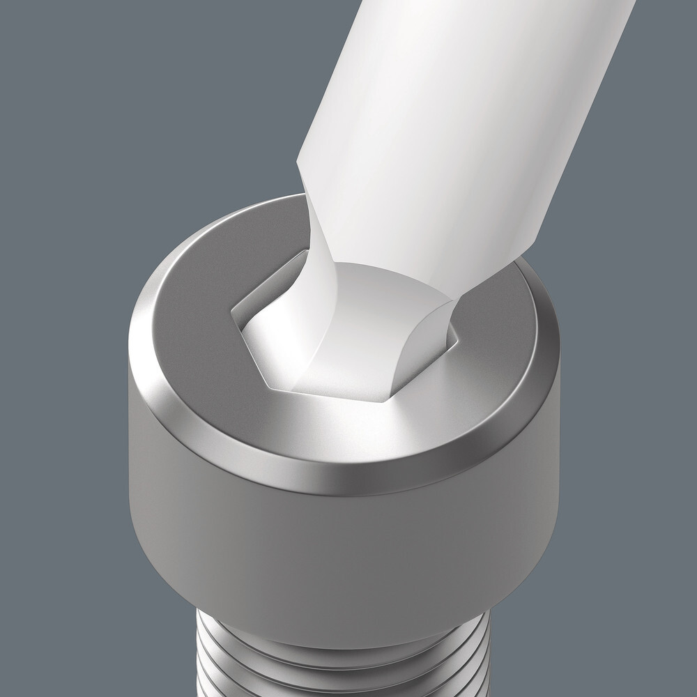 Clés mâles coudées, syst. métrique, acier inoxydable 3950 PKL Hex-Plus 5,0 WERA - 05022705001