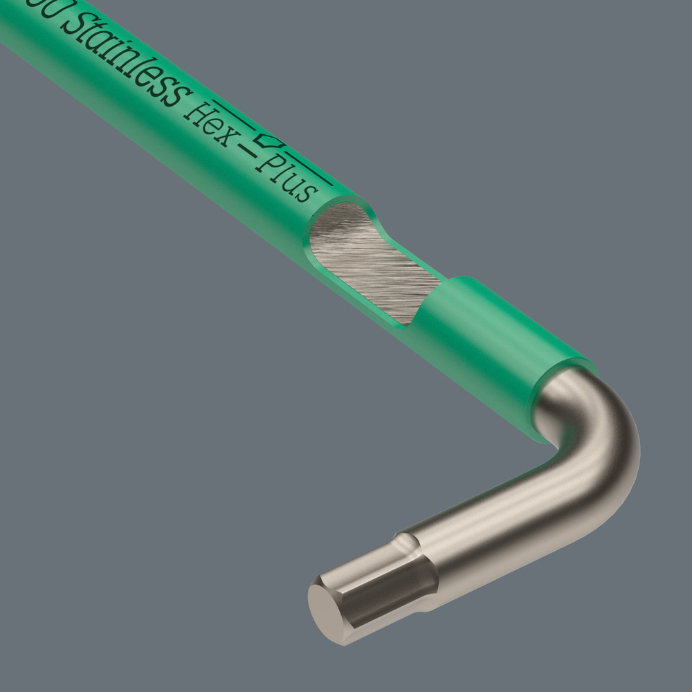 Clés mâles coudées,syst. impérial,acier inoxydable 3950 SPKL Multicolour Hex-Plus 3/16