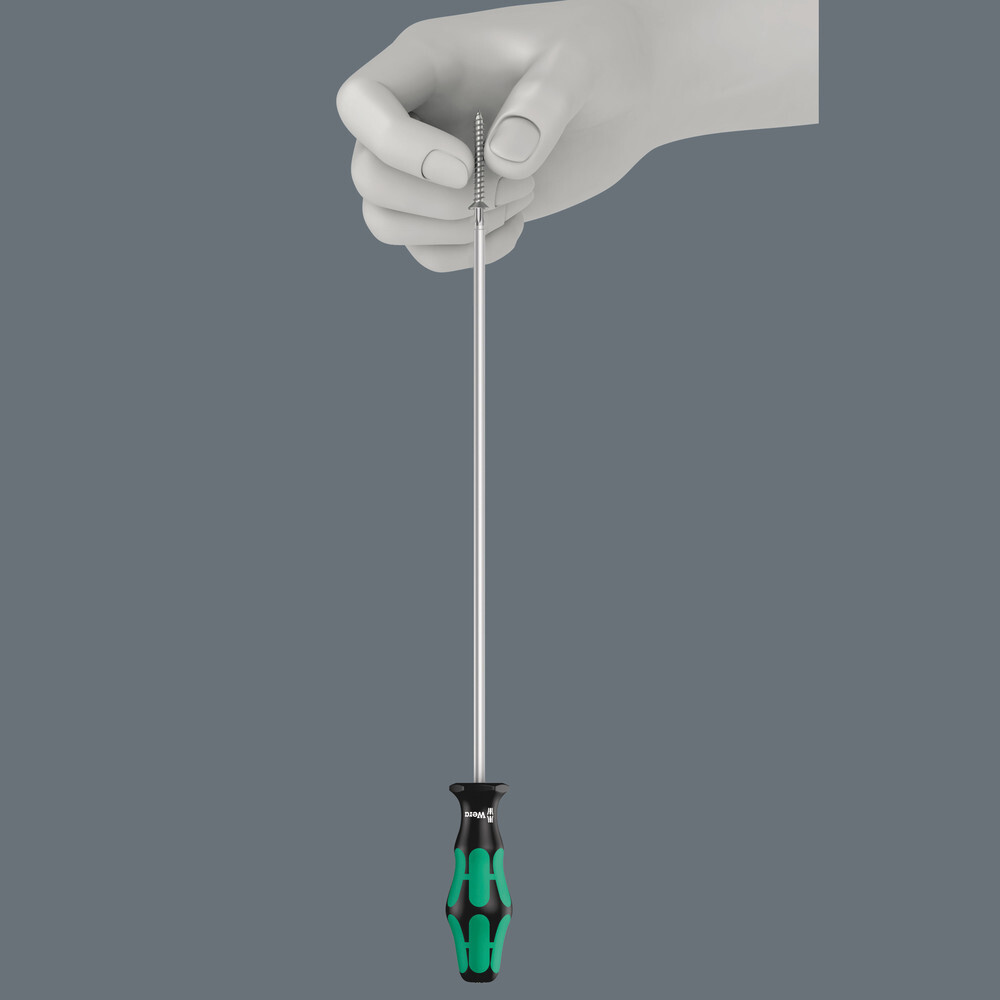 Jeu de tournevis Plus avec fonction de retenue, à lames extra-longues 300 mm 367/4 TORX HF 300 mm WERA - 05028074001