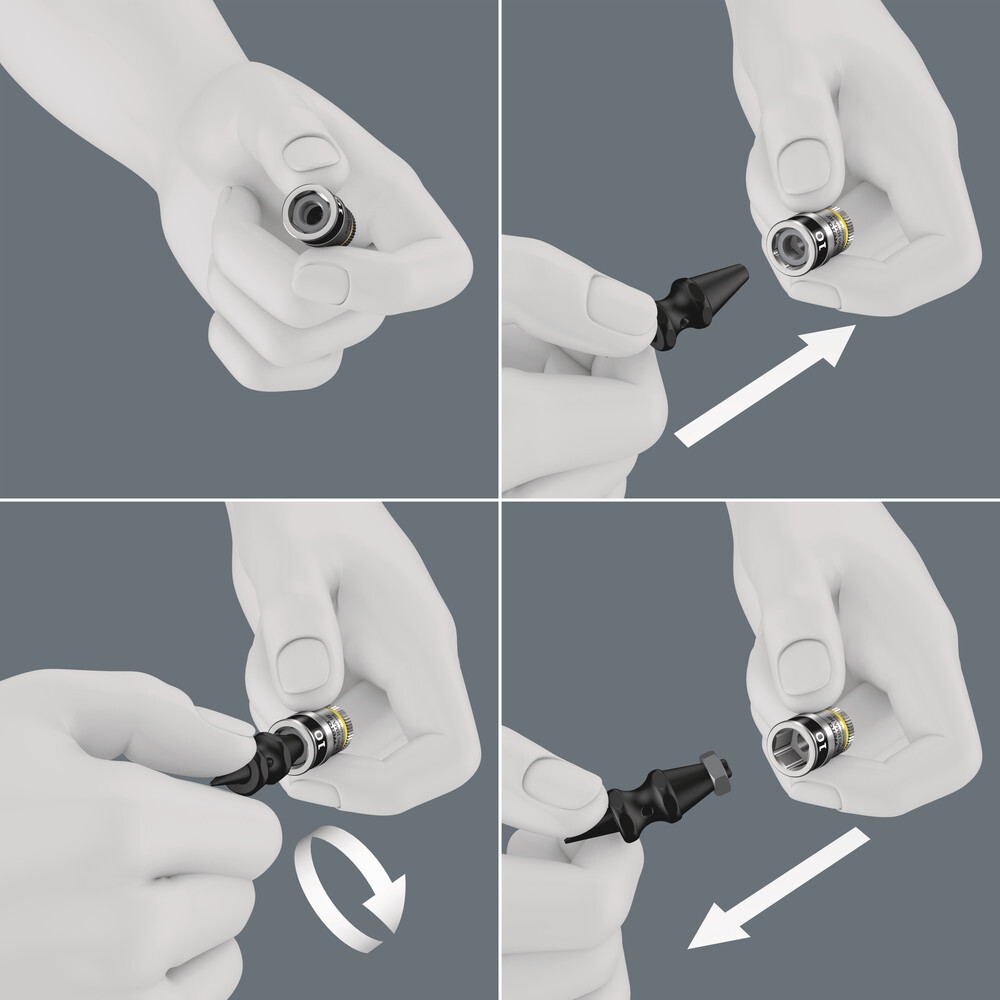 Outil d’extraction d’écrous Outil de retrait d'écrous WERA - 05050005001