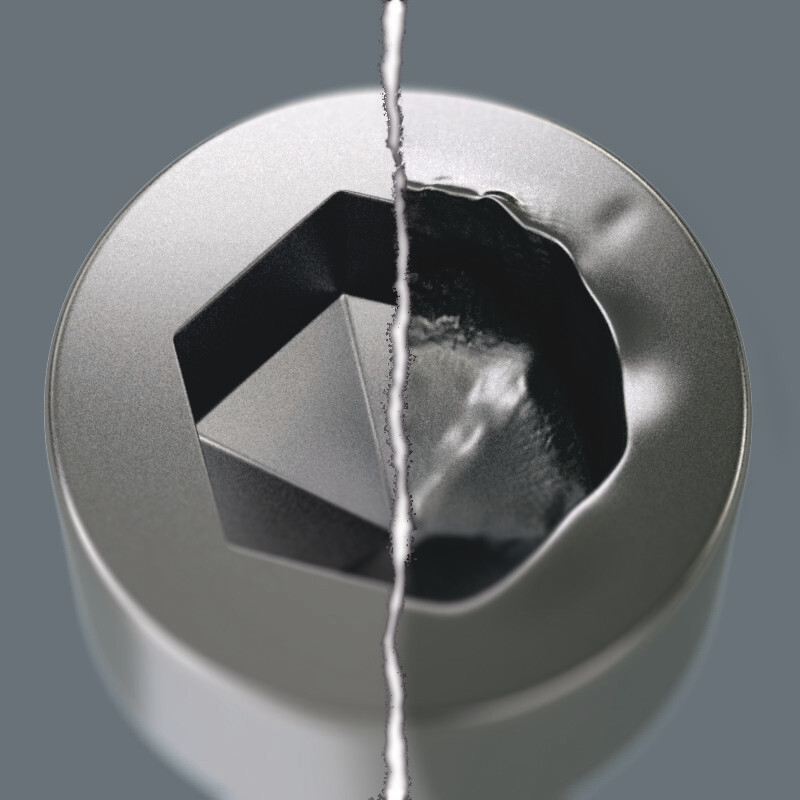 Embouts Hex-Plus Z BO (= avec alésage) 840/4 Z Hex-Plus BO 5,0 x 89 mm WERA - 05059644001