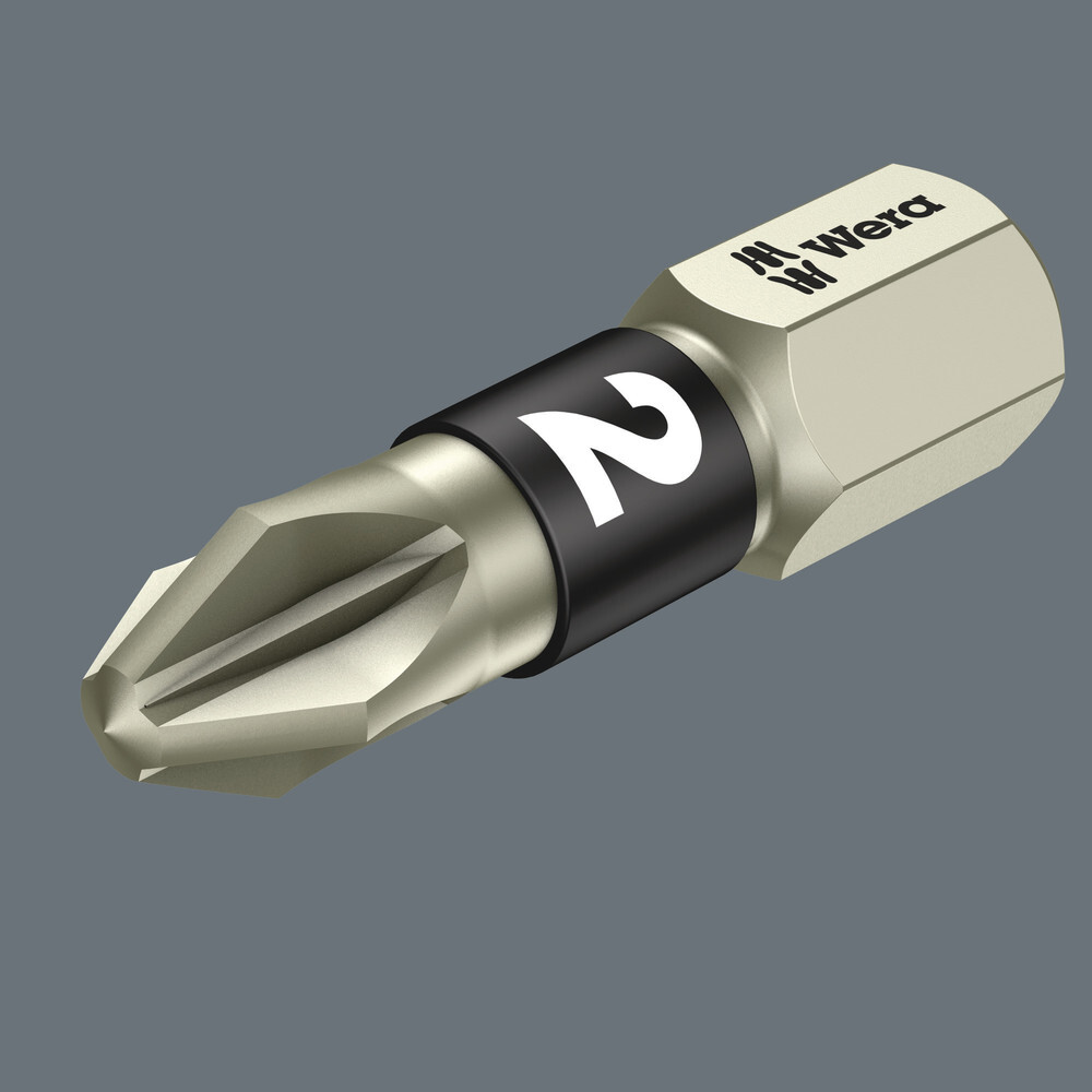 Embouts TS, acier inoxydable 3855/1 TS PZ 2 x 25 mm WERA - 05071021001