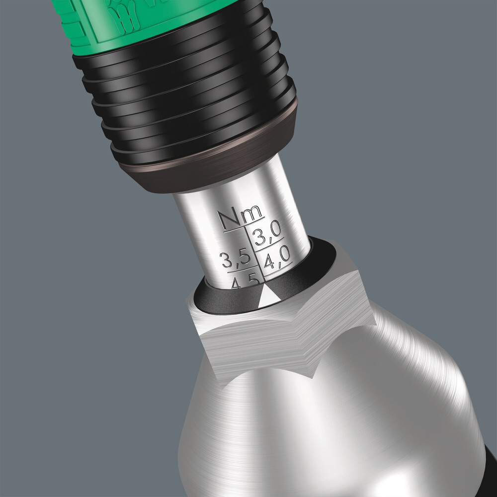 Tournevis dynamométrique réglable (25,0-55,0 in. lbs.) avec mandrin à serrage rapide Rapidaptor 7447 25,0 - 55,0 in.lbs. WERA - 05074712001