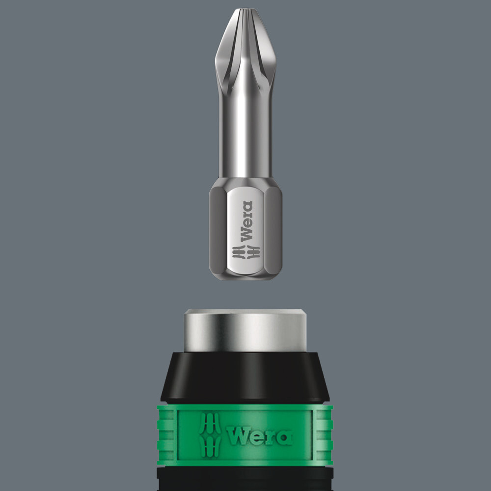 Tournevis dynamométrique à couple préréglé (25,0-55,0 in. lbs.) avec mandrin à serrage rapide Rapidaptor 7467 25,0 in.lbs. WERA - 05074721001